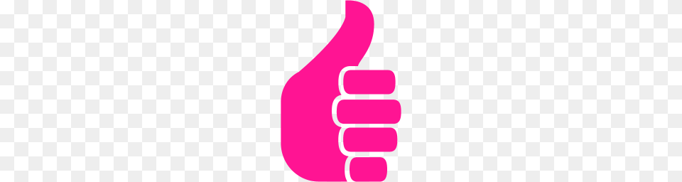 Deep Pink Thumbs Up Icon, Purple, Art Free Transparent Png