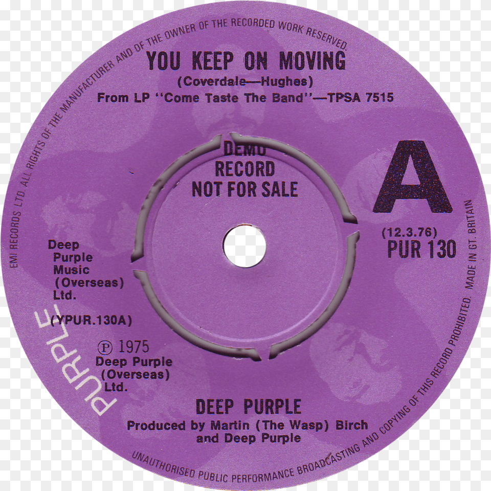 Deep Purple Logo Optical Disc, Disk, Dvd, Text Png