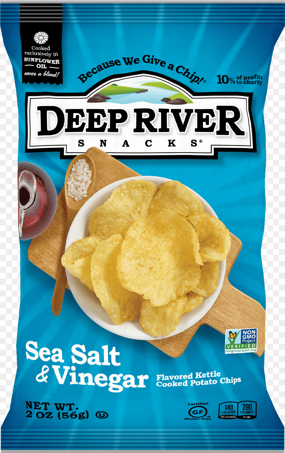 Deep River Salt And Vinegar Chips Png