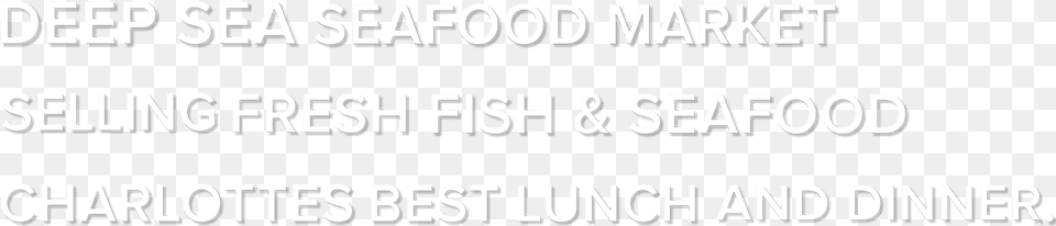 Deep Sea Seafood Market Calligraphy, Letter, Text Png Image
