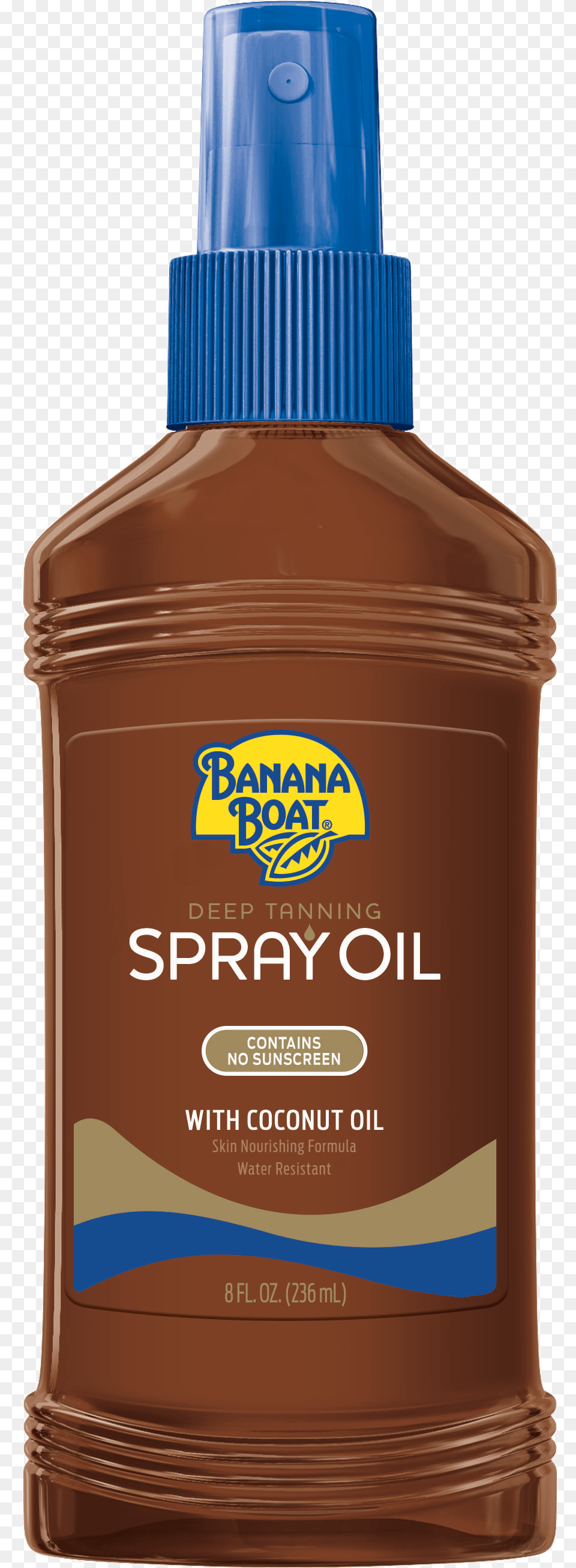 Deep Tanning Oil Spray Banana Boat Tanning Oil, Bottle, Cosmetics, Perfume, Dessert Png Image