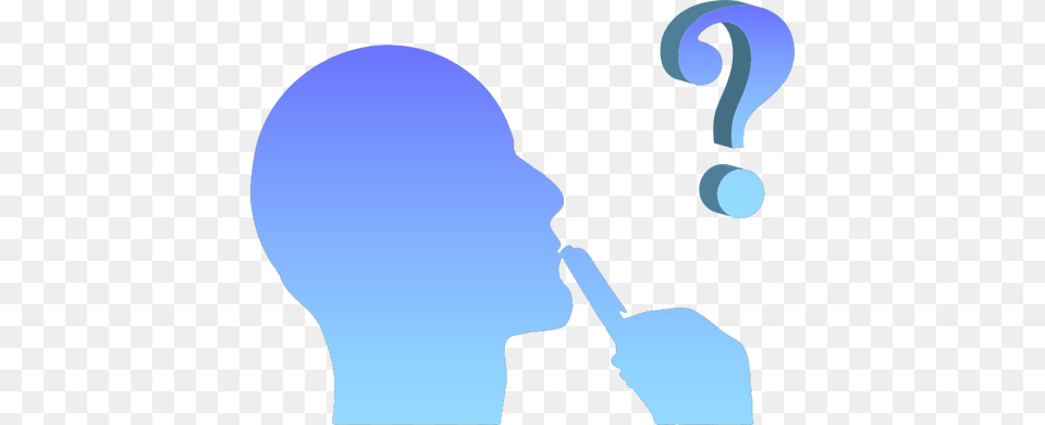 Deep Thought Man Silhouette Vector Drawing Free Transparent Png