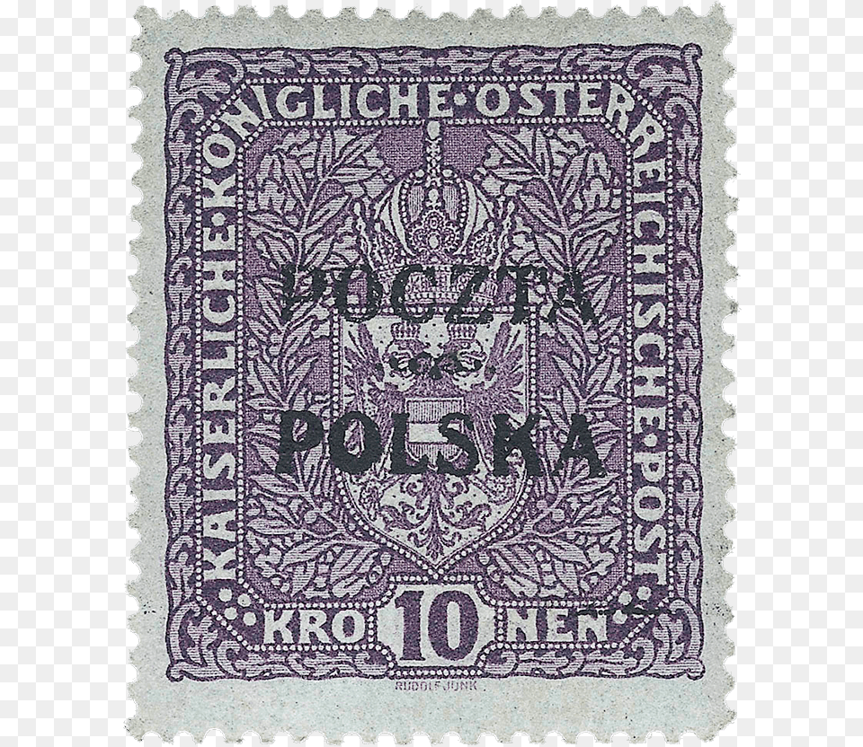Deep Violet Krakow Issue Foreign Stamps, Postage Stamp Free Png