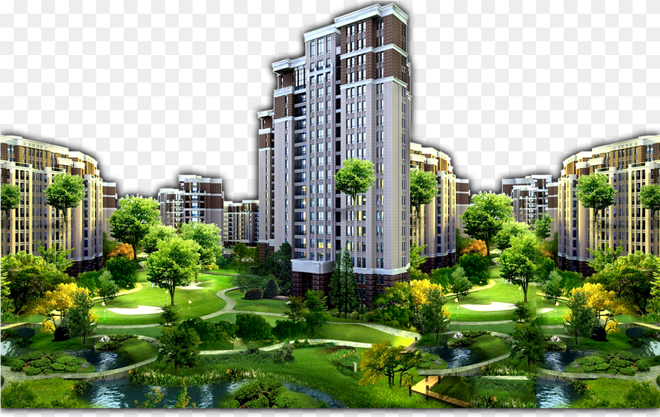 Deepam Are Well Established Builders Based In Kerala Green Urban Development, Architecture, Plant, Housing, Neighborhood Free Png