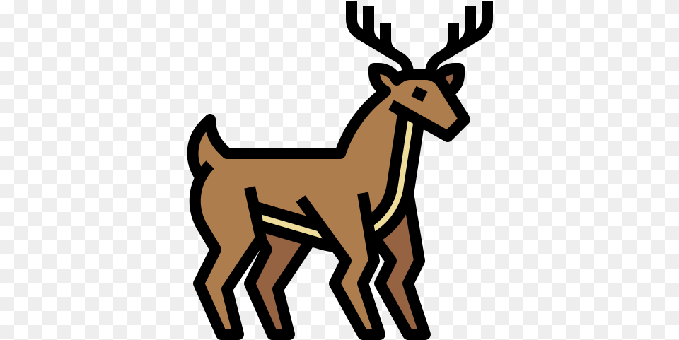 Deer Animals Icons Animal Figure, Antelope, Impala, Mammal, Wildlife Png Image