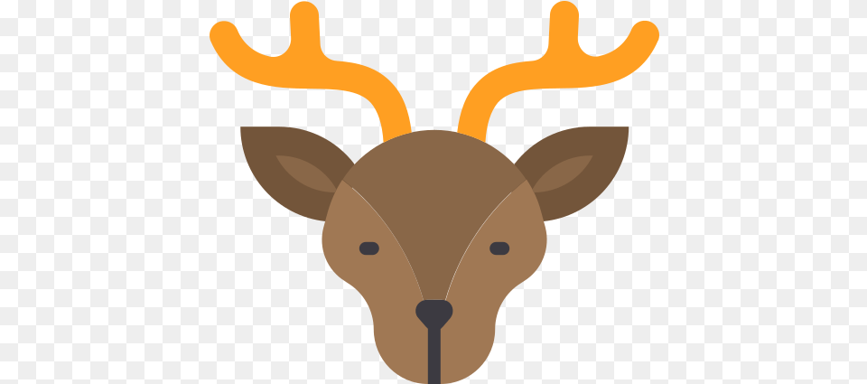Deer Animals Icons Deer Cartoon Icon, Animal, Mammal, Wildlife, Antler Free Png Download