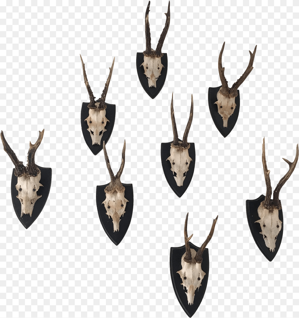 Deer Antler Graphic Black And White Antler, Blade, Dagger, Knife, Weapon Png Image
