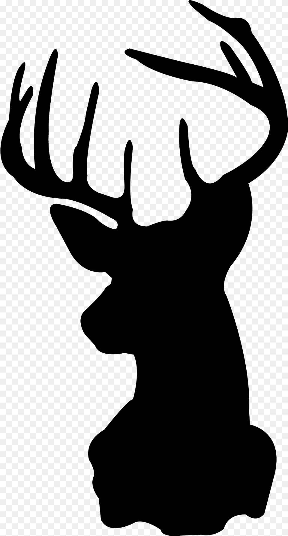 Deer Antler Logos Pumpkin Carving Templates Deer, Silhouette, Animal, Mammal, Wildlife Free Transparent Png