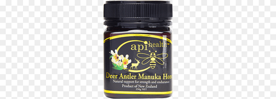 Deer Antler Manuka Honey 250g Honey, Bottle, Food Png