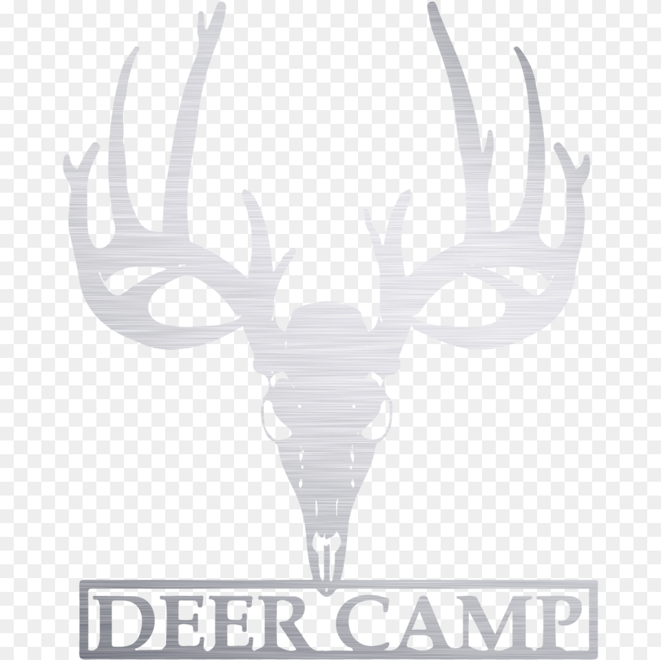 Deer Camp Metal Sign Antler, Animal, Baby, Mammal, Person Free Png