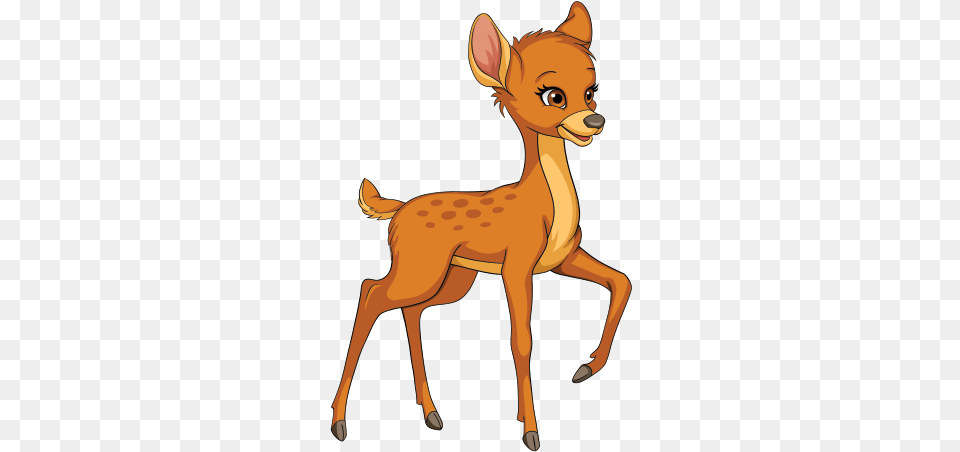 Deer Cartoon Deer Cartoon, Animal, Wildlife, Mammal, Adult Free Png Download