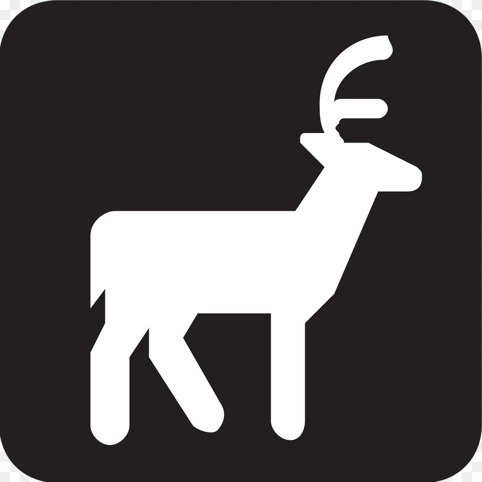 Deer Clipart, Animal, Mammal, Wildlife, Stencil Free Png Download