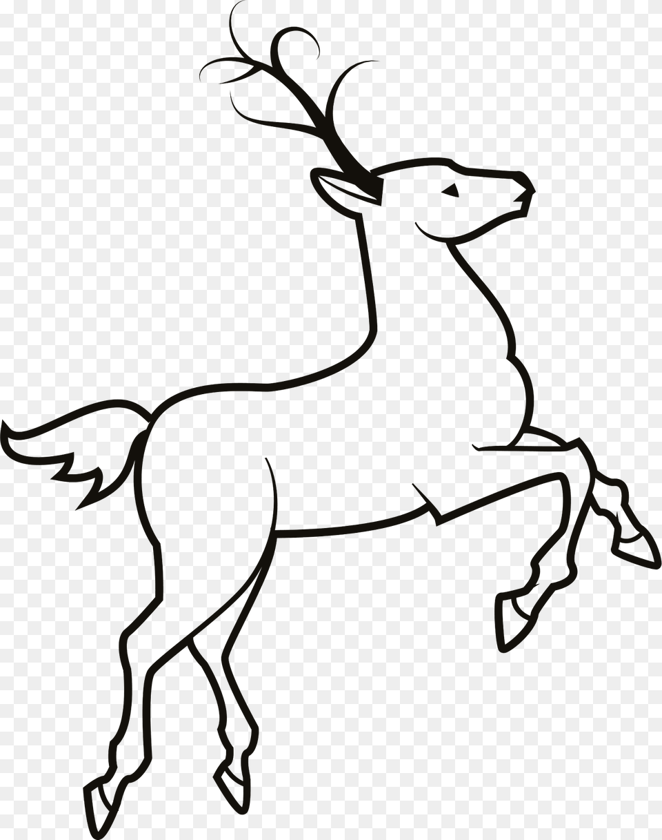 Deer Clipart, Animal, Mammal, Wildlife, Art Free Png