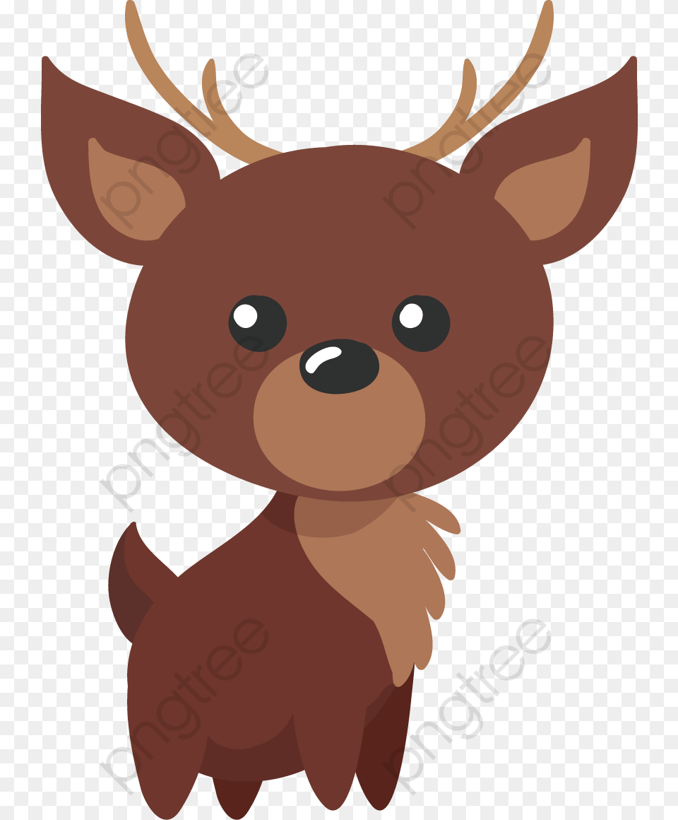 Deer Clipart Eyes Cute Animal Vector, Mammal, Wildlife, Baby, Person Free Transparent Png