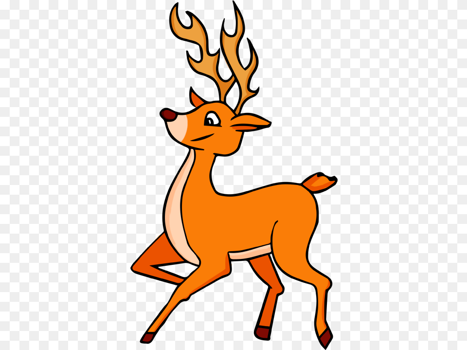 Deer Clipart Transparent Background Deer Clipart Gif, Animal, Mammal, Wildlife, Antelope Free Png