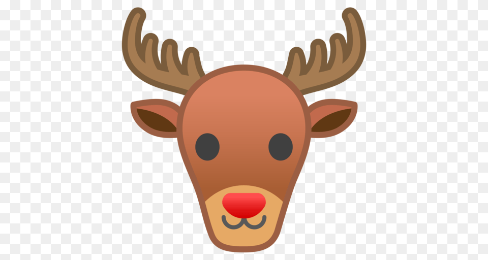 Deer Emoji, Animal, Mammal, Wildlife, Cattle Png Image