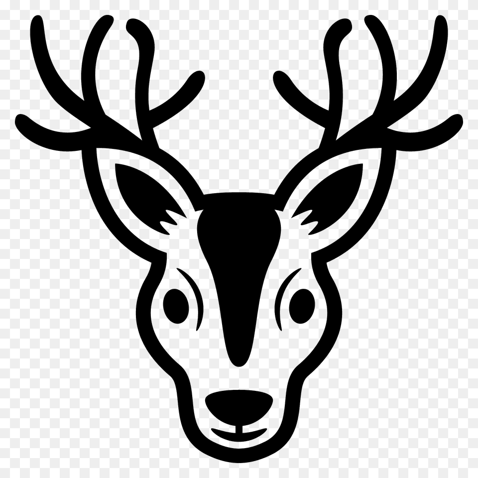 Deer Emoji Clipart, Animal, Mammal, Wildlife, Antler Free Png Download