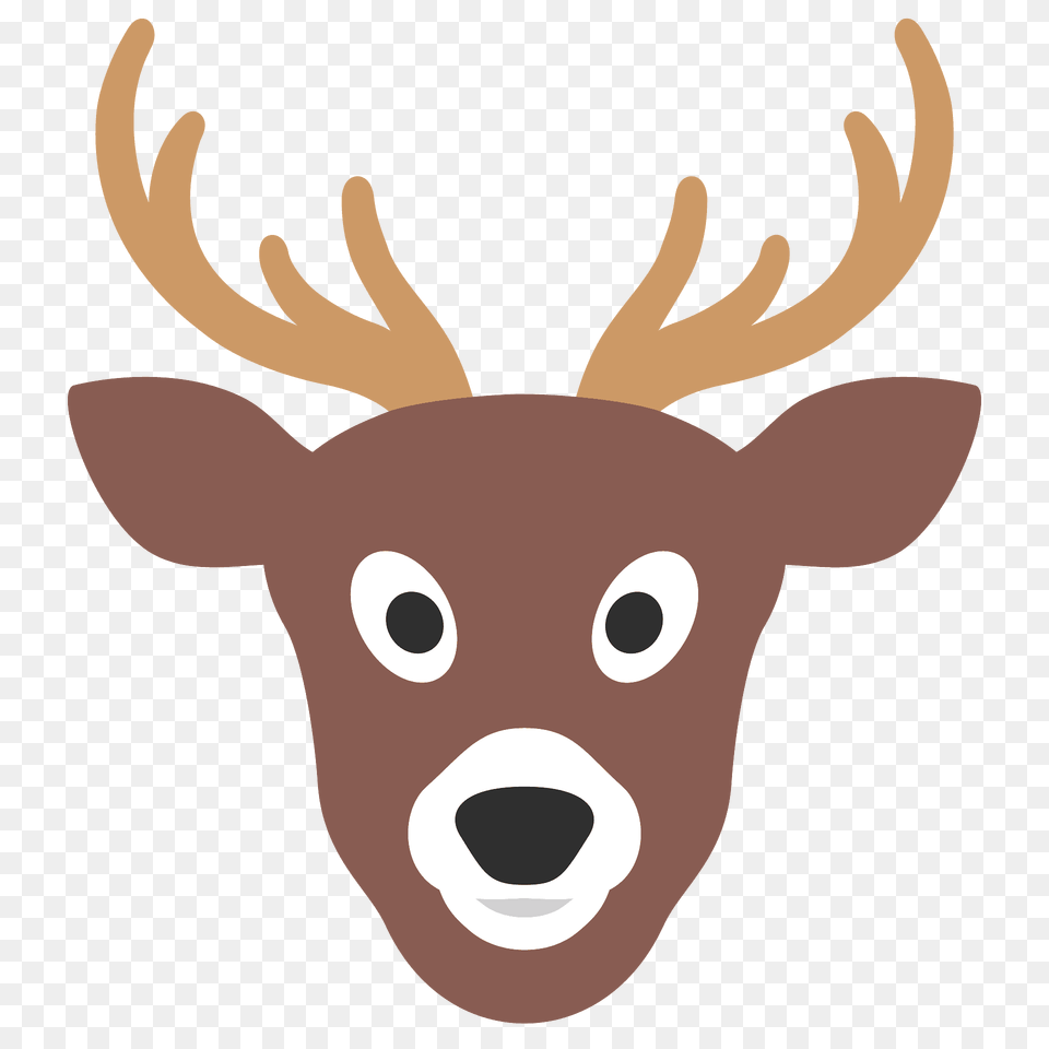 Deer Emoji Clipart, Animal, Mammal, Wildlife, Elk Free Png Download