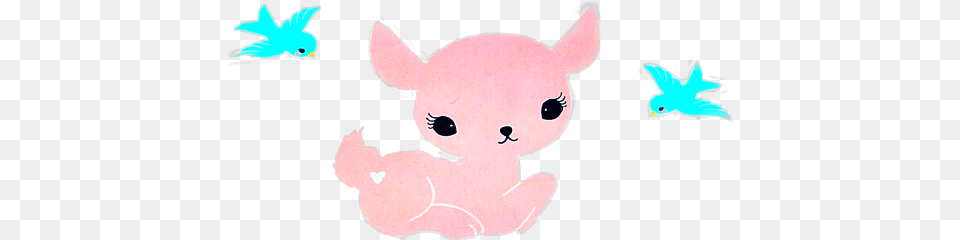 Deer Fawn Faon Cute Freetoedit Cartoon Png Image