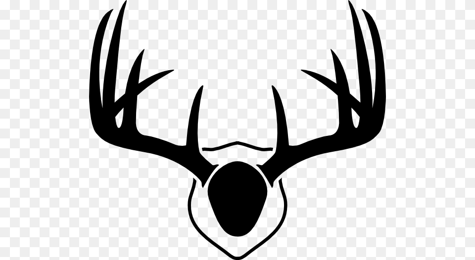 Deer Head Clip Art, Stencil, Antler, Bow, Weapon Free Png
