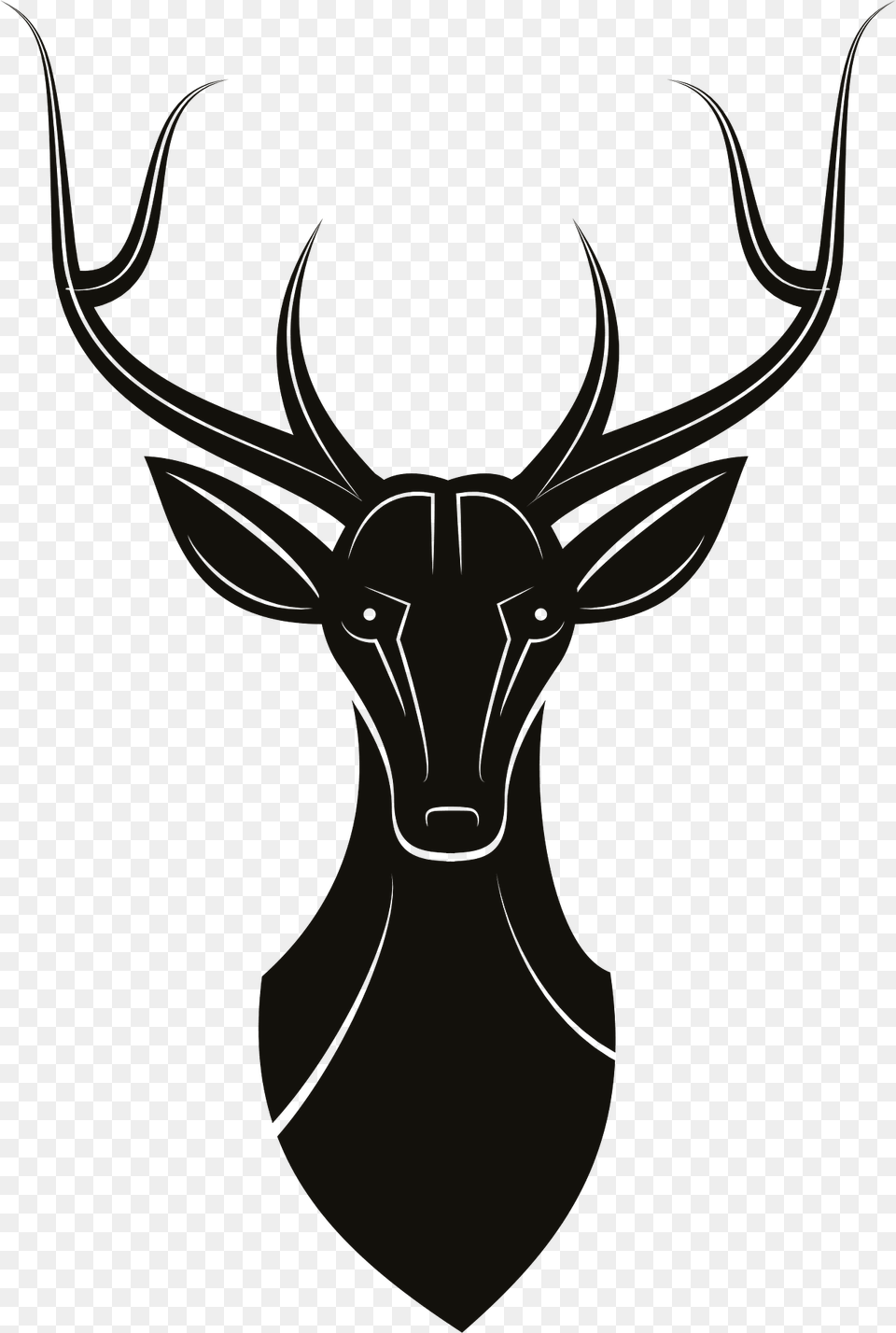 Deer Head Clipart, Animal, Mammal, Wildlife, Elk Free Transparent Png