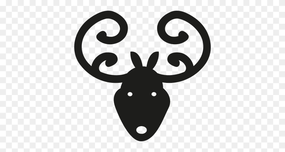 Deer Head Icon Silhouette Png