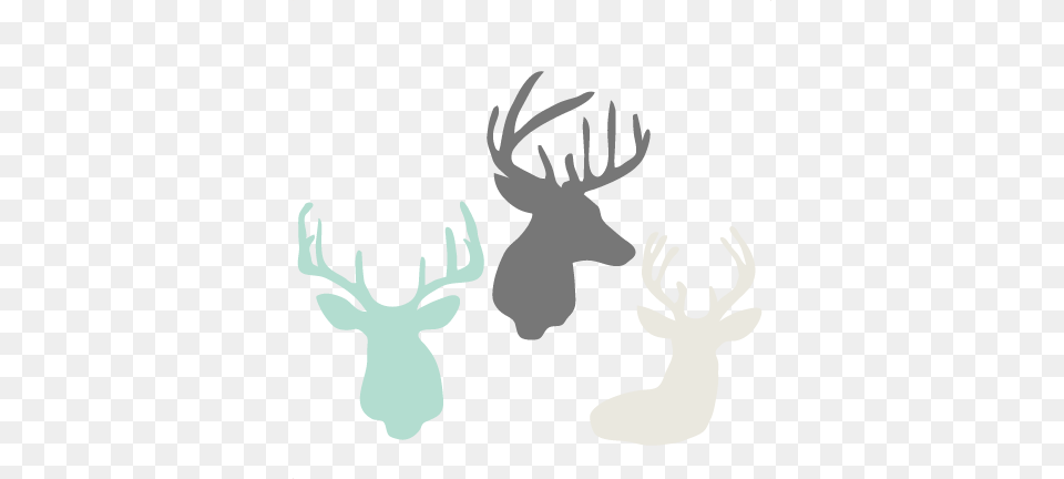 Deer Head Set Cutting For Scrapbooking Cute, Animal, Elk, Mammal, Wildlife Free Transparent Png