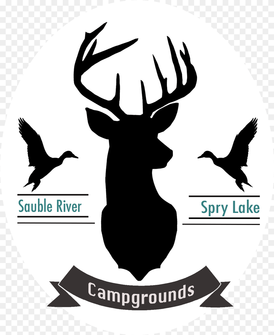 Deer Head Silhouette Svg, Animal, Bird, Mammal, Wildlife Png