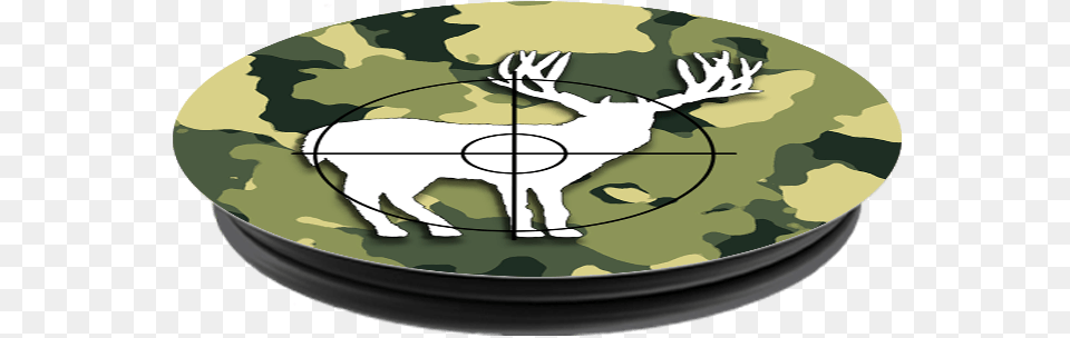 Deer Hunting Crosshairs Popsocket Burro, Animal, Mammal, Wildlife, Military Free Transparent Png