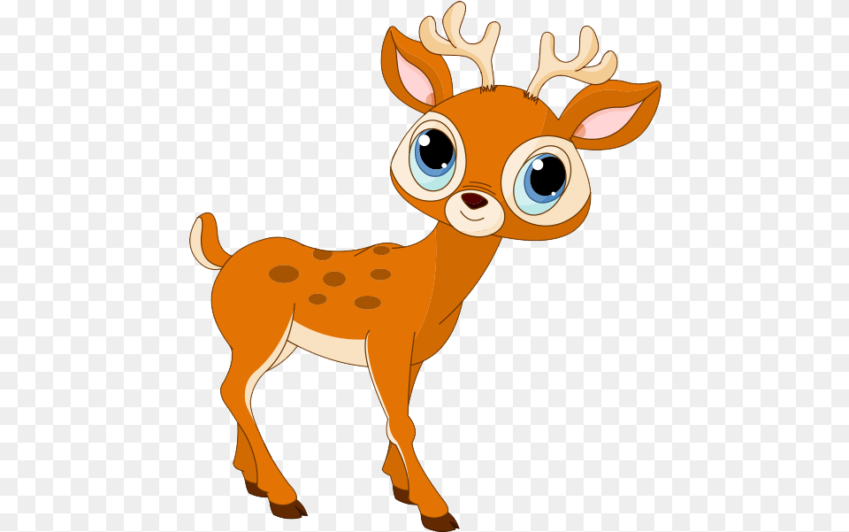 Deer Image File Clipart Cartoon Deer, Animal, Mammal, Wildlife, Dinosaur Free Png Download