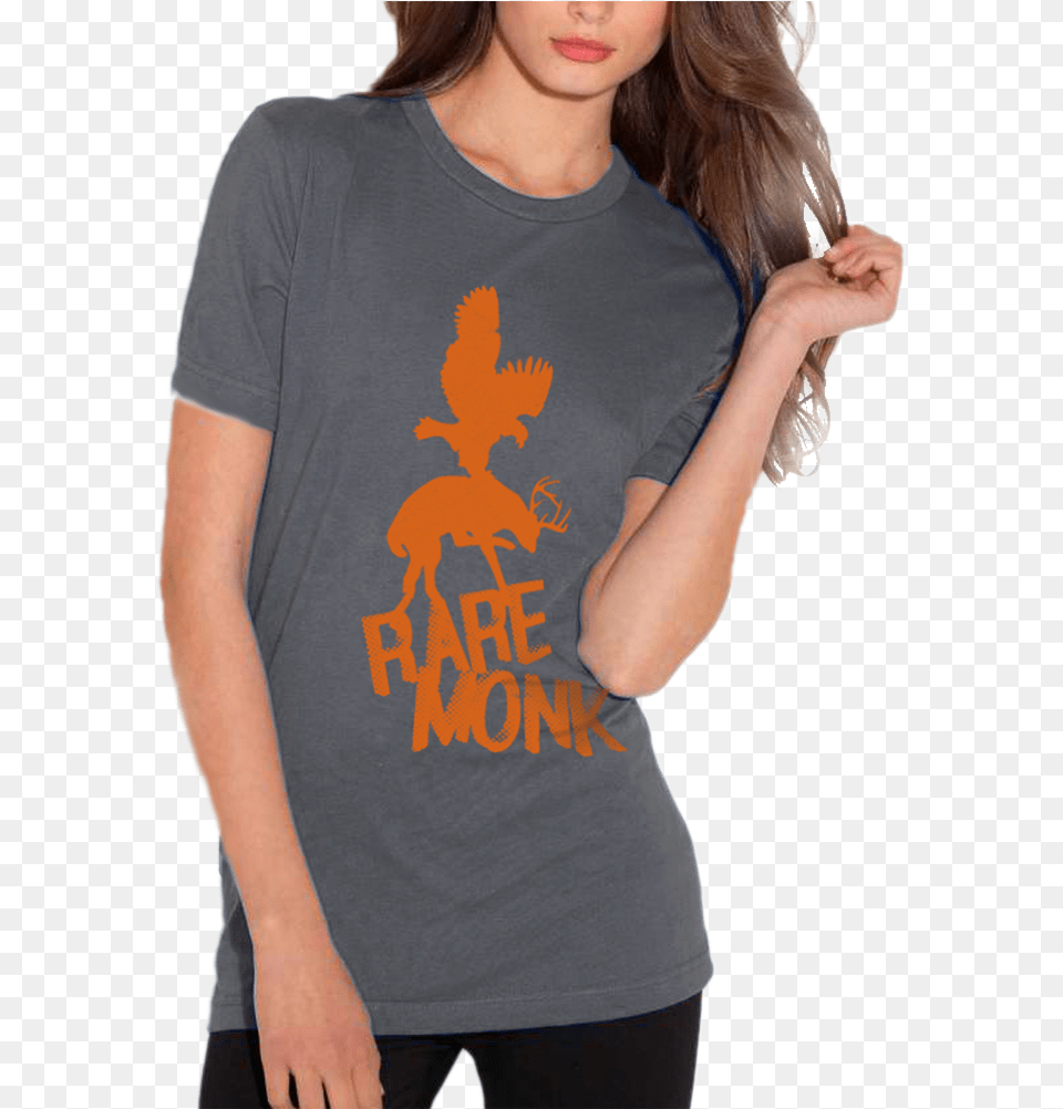 Deer Ladies Girl Girl, Clothing, T-shirt, Adult, Shirt Free Png Download