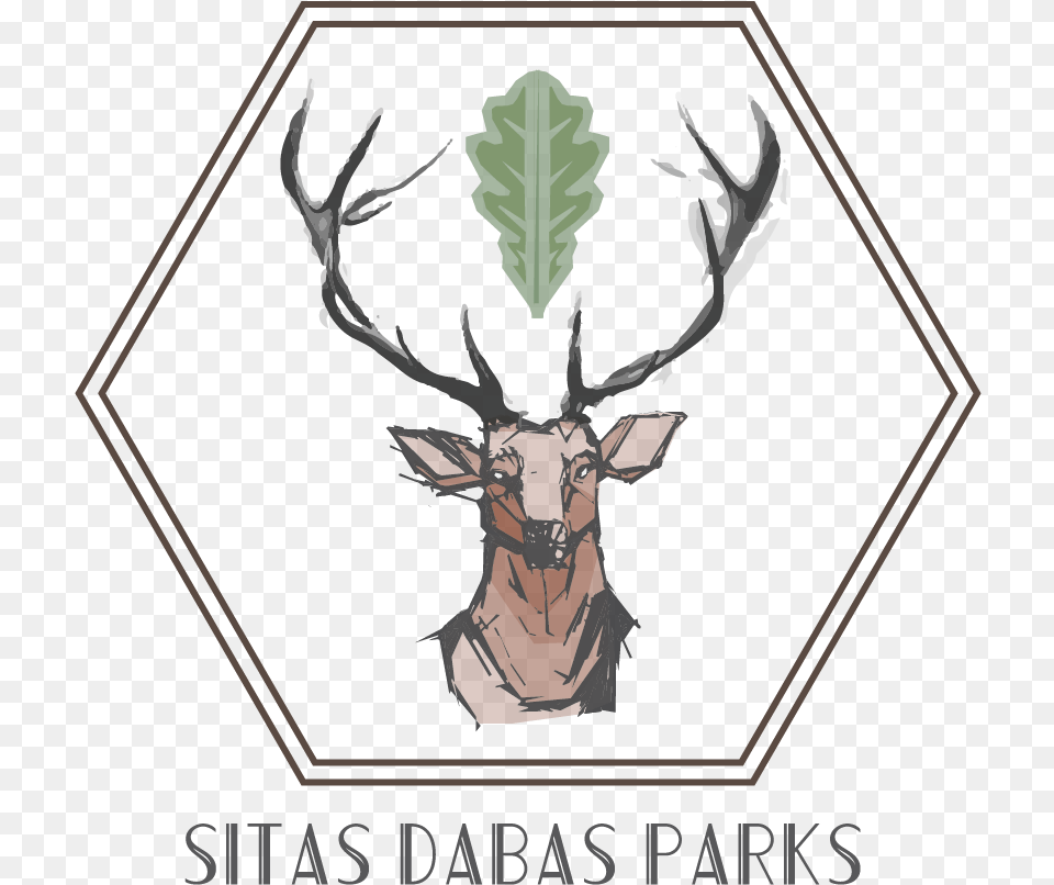 Deer Logo Design For Inspiration Design, Elk, Animal, Wildlife, Mammal Free Transparent Png