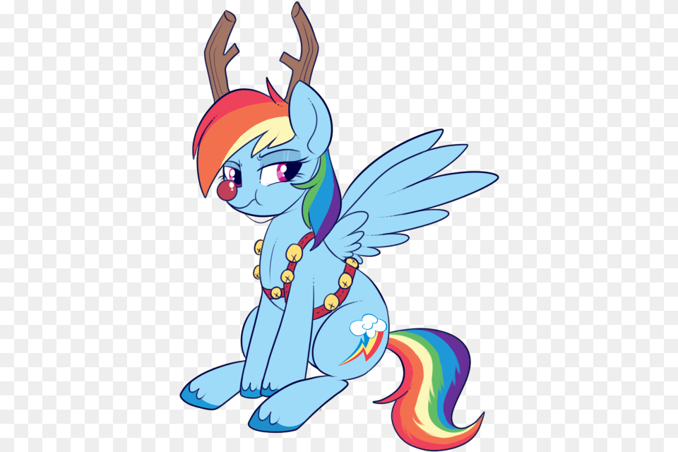 Deer Rainbow Dash, Cartoon, Baby, Face, Head Free Png