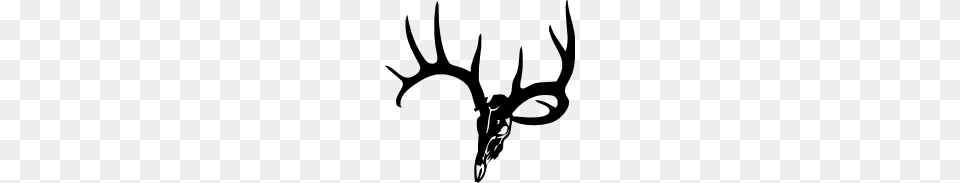 Deer Skull, Gray Free Transparent Png