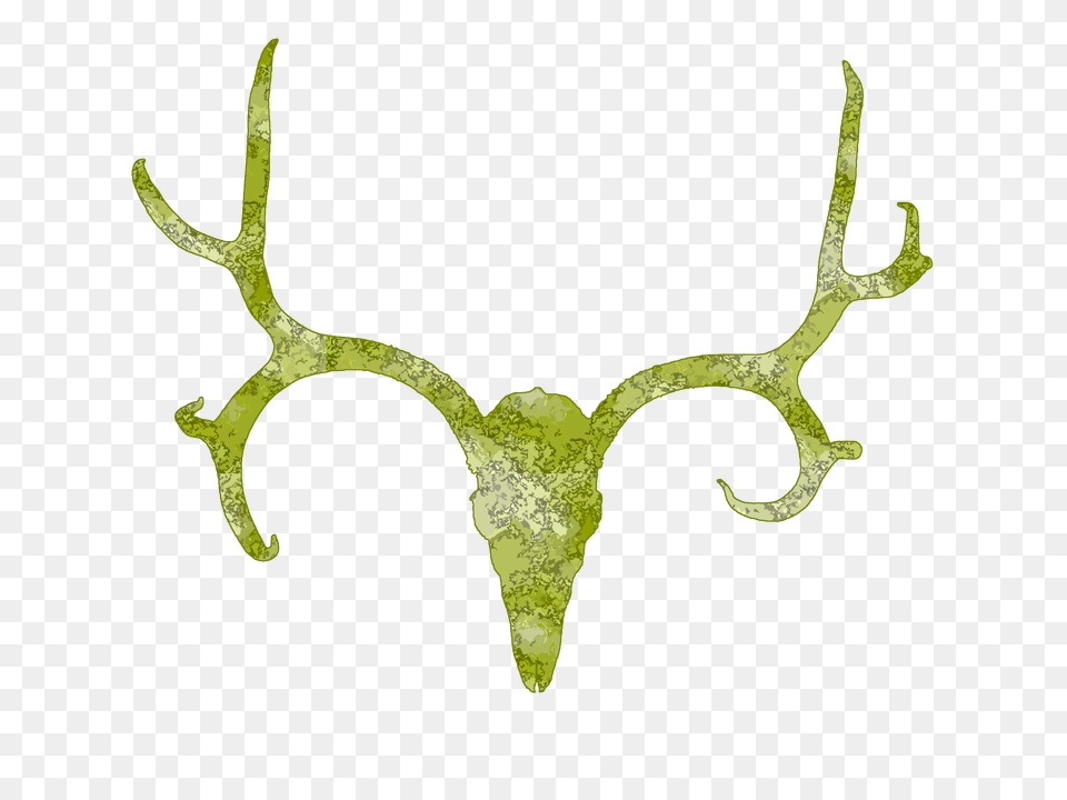Deer Skull Clip Art Graphics Image, Antler, Cross, Symbol Free Png
