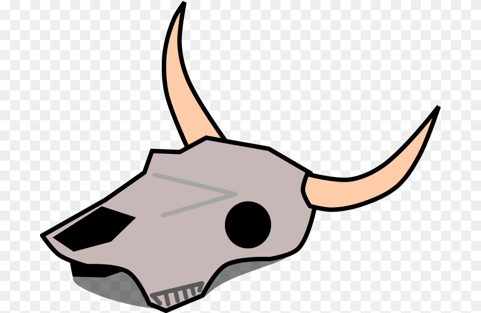 Deer Skull Vector Clipart Best, Animal, Bull, Mammal, Cattle Png Image