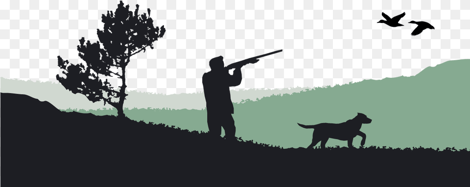 Deer Turkey Waterfowl Background Mobile Silhouette, Hunting, Animal, Canine, Dog Free Png Download