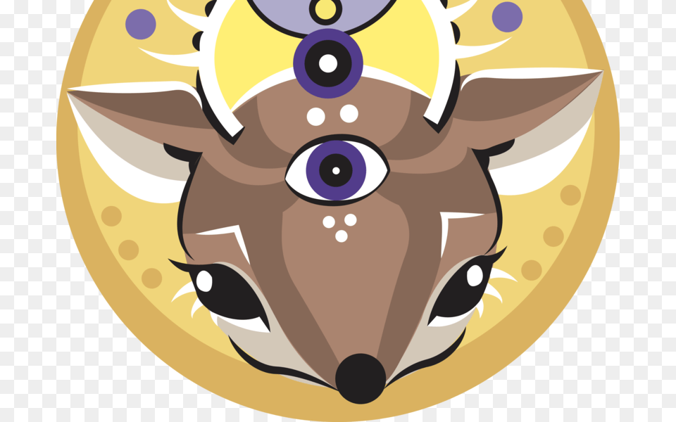 Deer Yp V3 Life Logo Poster Design Gig Poster Drawing Cartoon, Animal, Mammal, Wildlife, Nature Free Png Download