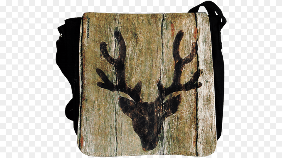 Deerhead Bag With Deer Antler, Plant, Tree, Wood, Animal Free Transparent Png