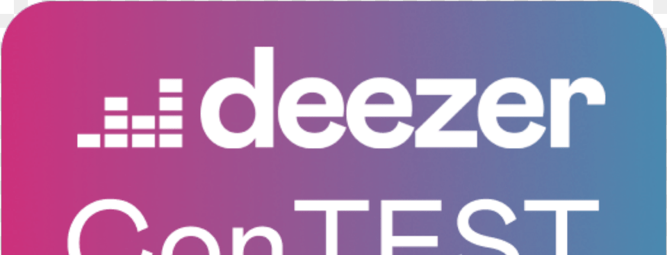 Deezer Contest Where Product And Qa Meet Electric Blue, Text, Scoreboard Free Transparent Png