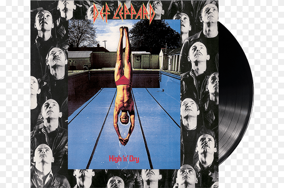 Def Leppard High N Dry, Adult, Art, Collage, Male Free Transparent Png