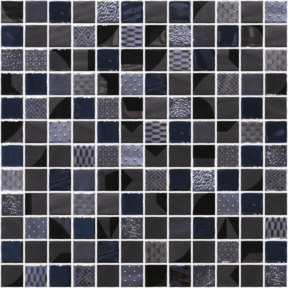 Default Allure Boreal Draco Onixmosaico, Pattern, Tile, Floor, Art Png
