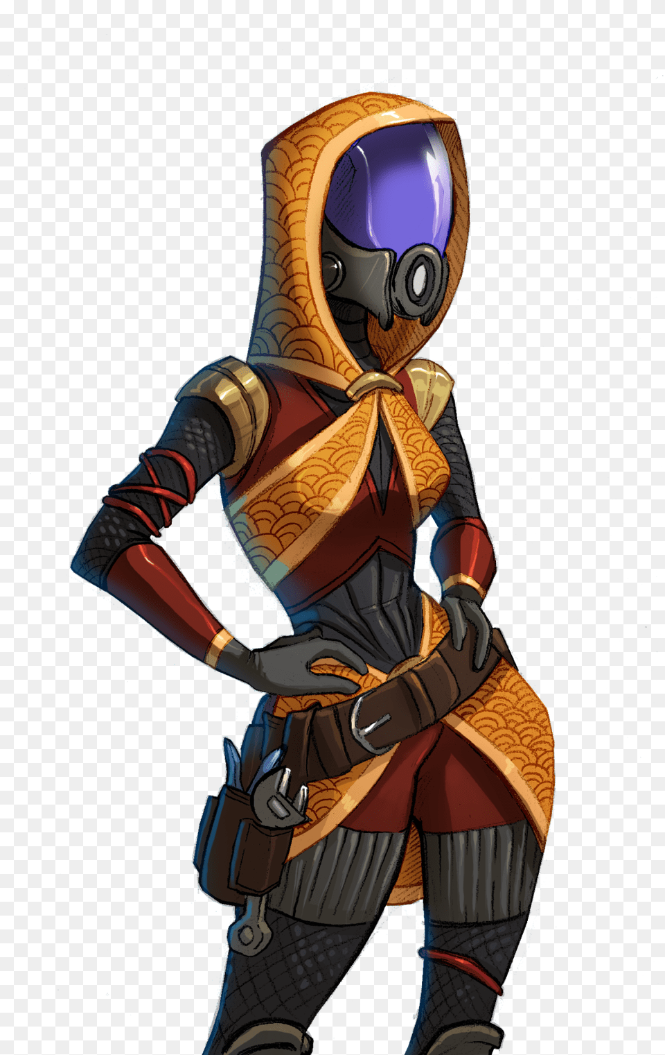 Default Character Art For Jana The Quarian Love Interest Cartoon, Adult, Female, Person, Woman Free Transparent Png
