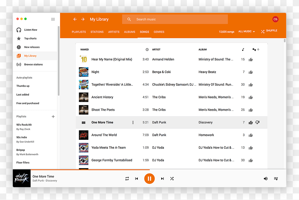 Default Google Theme Google Music Desktop Player Mac Custom Styles, File, Page, Text, Webpage Free Transparent Png