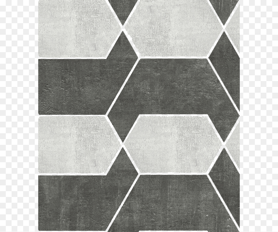Default Made39 Brush Mosaico Esagoni Smoke Ice Monochrome, Floor, Home Decor, Texture, Pattern Free Transparent Png