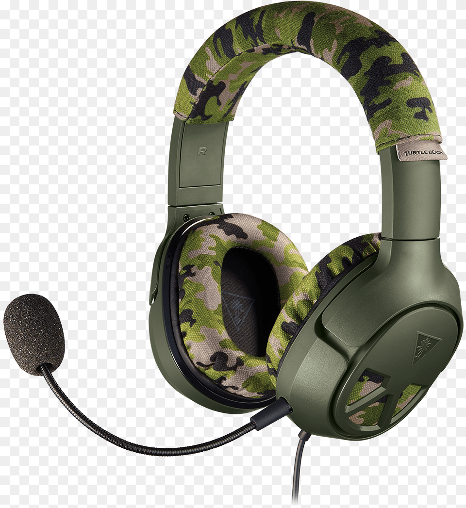 Default Recon Camo Headset Recon Camo Headset Turtle Beach Recon Camo, Electronics, Headphones, Electrical Device, Microphone Free Png Download