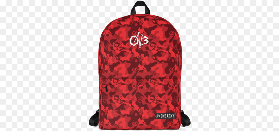 Defend The Faith Red Camo Backpack Kraken Backpack, Bag Png Image