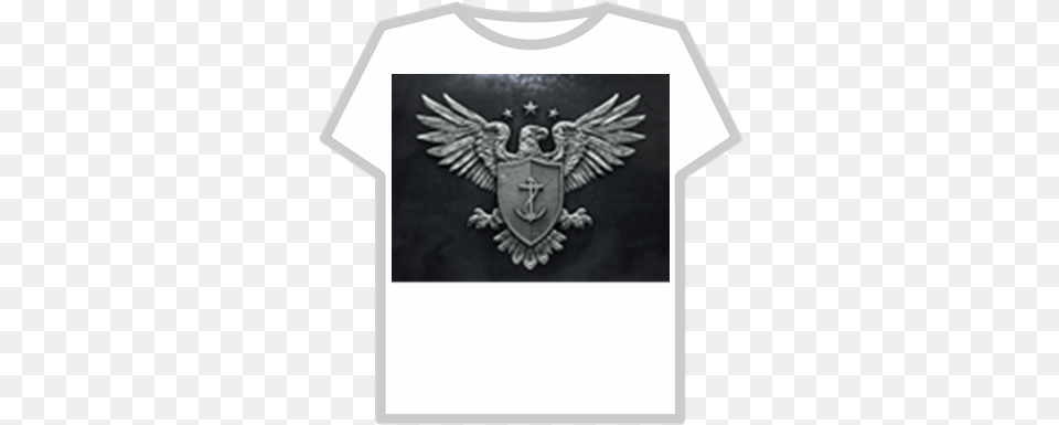 Defender Eaglelogodesigninspiration2 Roblox Tnt T Shirt Roblox, Clothing, T-shirt, Emblem, Symbol Png