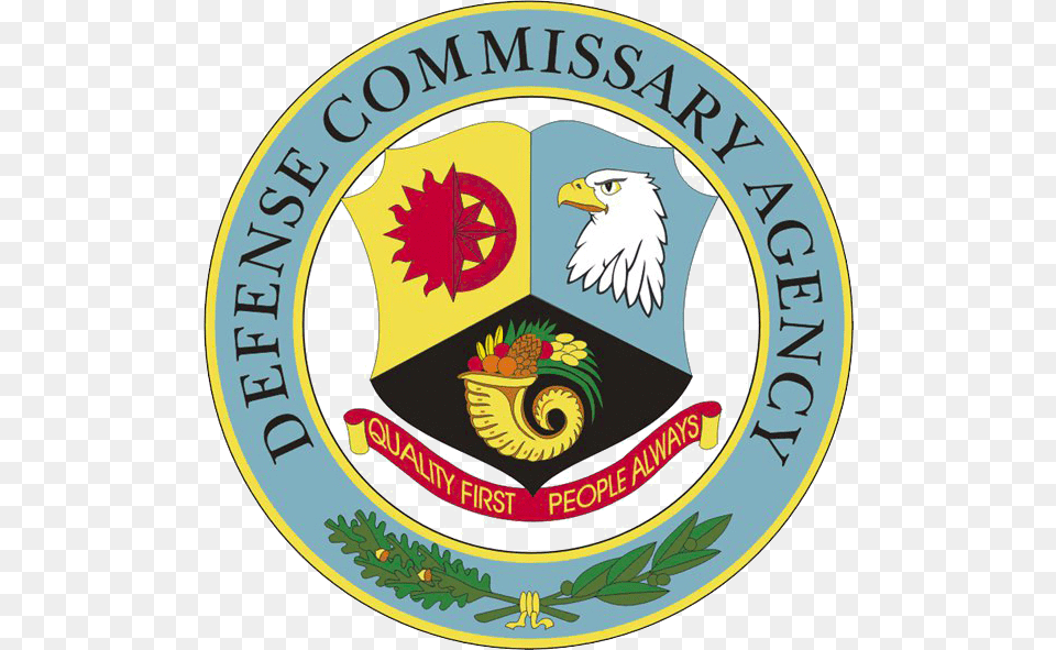 Defense Commissary Agency, Badge, Emblem, Logo, Symbol Free Png Download