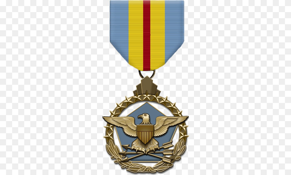 Defense Distinguished Service Medal, Gold, Logo, Symbol, Badge Free Png